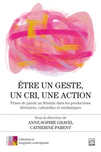 Être un geste, un cri, une action_cover