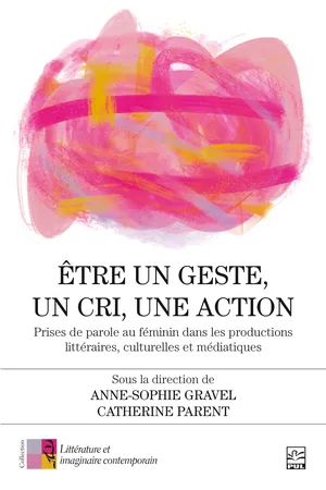 Être un geste, un cri, une action