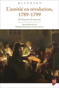 L'amitié en révolution, 1789-1799_cover