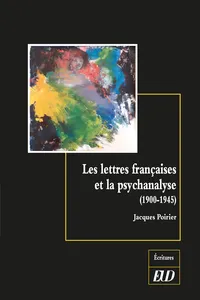Les lettres françaises et la psychanalyse_cover