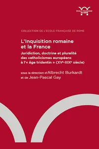 L'Inquisition romaine et la France_cover