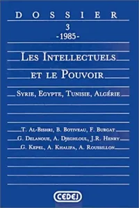 Les intellectuels et le pouvoir_cover