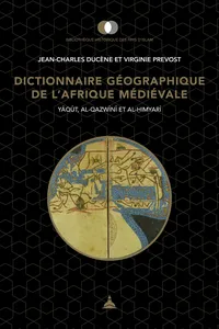 Dictionnaire géographique de l'Afrique médiévale_cover