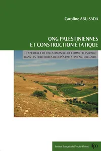 ONG palestiniennes et construction étatique_cover