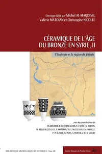 Céramique de l'âge du Bronze en Syrie, II. L'Euphrate et la région de Jézireh_cover