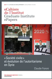 « Société civile » et évolution de l'autoritarisme en Syrie_cover