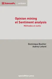 Opinion mining et ‎Sentiment analysis_cover