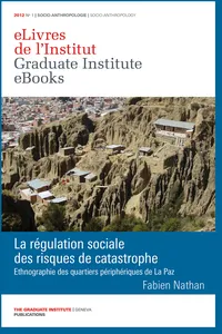 La régulation sociale des risques de catastrophe_cover