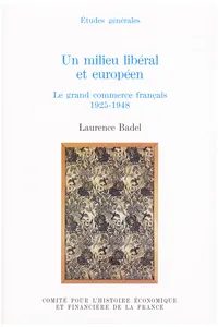 Un milieu libéral et européen_cover