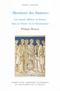 « Messieurs des finances »_cover