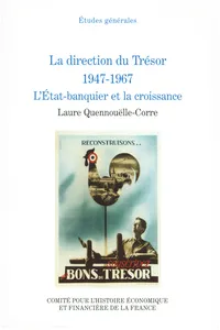 La direction du Trésor 1947-1967_cover