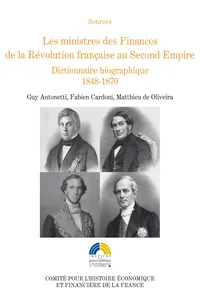 Les ministres des Finances de la Révolution française au Second Empire_cover