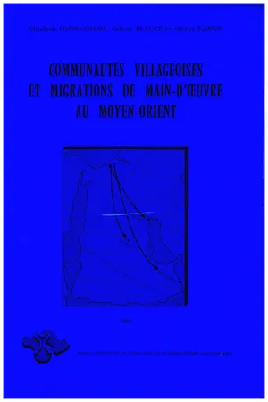 Communautés villageoises et migrations de main-d'œuvre au Moyen-Orient