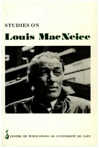 Studies on Louis MacNeice_cover