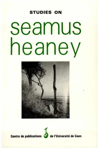 Studies on Seamus Heaney_cover