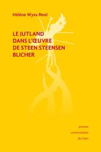 Le Jutland dans l'œuvre de Steen Steensen Blicher_cover