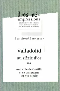 Valladolid au siècle d'or. Tome 2_cover