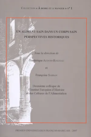 Un aliment sain dans un corps sain