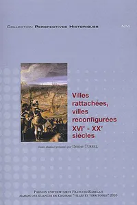 Villes rattachées, villes reconfigurées_cover