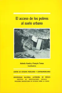 El acceso de los pobres al suelo urbano_cover