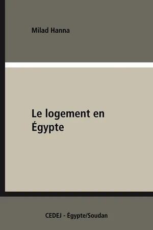 Le logement en Égypte