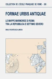 Formae urbis antiquae_cover