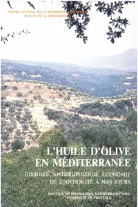 L'huile d'olive en Méditerranée_cover