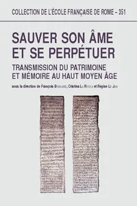 Sauver son âme et se perpétuer_cover