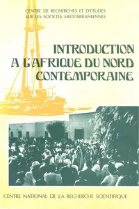 Introduction à l’Afrique du Nord contemporaine_cover