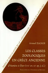 Les classes zoologiques en Grèce ancienne_cover