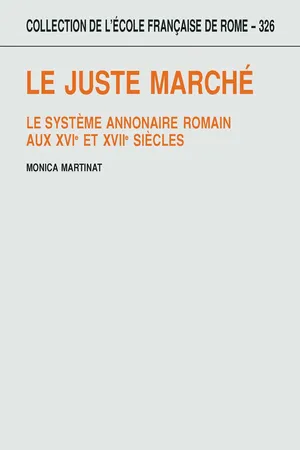 Le juste marché