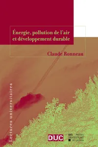 Énergie, pollution de l'air et développement durable_cover