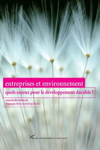 Entreprises et environnement : quels enjeux pour le développement durable ?_cover