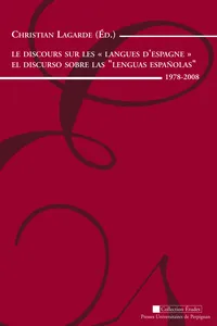 Le discours sur les « langues d'Espagne »_cover