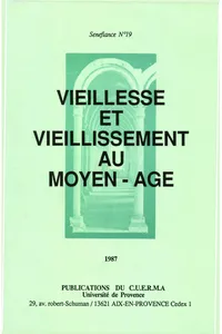 Vieillesse et vieillissement au Moyen Âge_cover