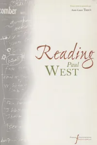 Reading Paul West_cover