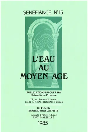 L'eau au Moyen Âge