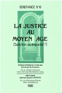 La justice au Moyen Âge_cover