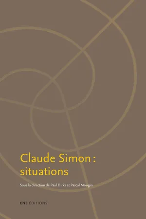 Claude Simon : situations