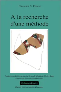 À la recherche d'une méthode_cover