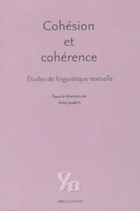 Cohésion et cohérence_cover