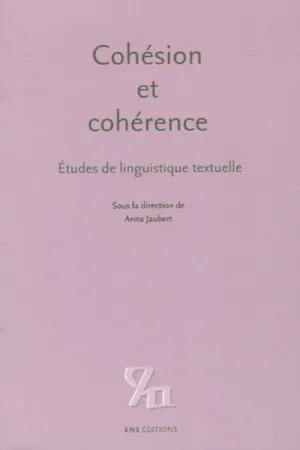 Cohésion et cohérence