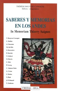 Saberes y memorias en los Andes_cover