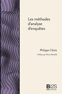 Les méthodes d'analyse d'enquêtes_cover