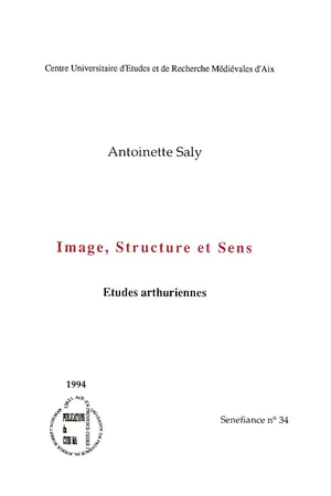 Image, structure et sens