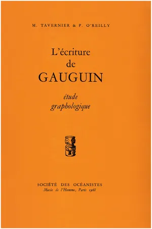 L'écriture de Gauguin