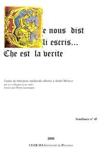 Ce nous dist li escris… Che est la verite_cover