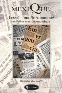 Mexique : crise d'un modèle économique ?_cover