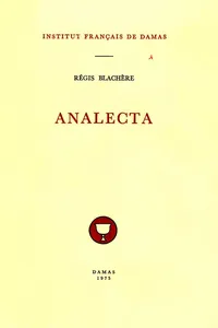 Analecta_cover