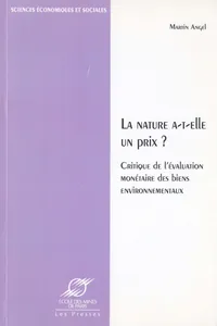 La nature a-t-elle un prix ?_cover